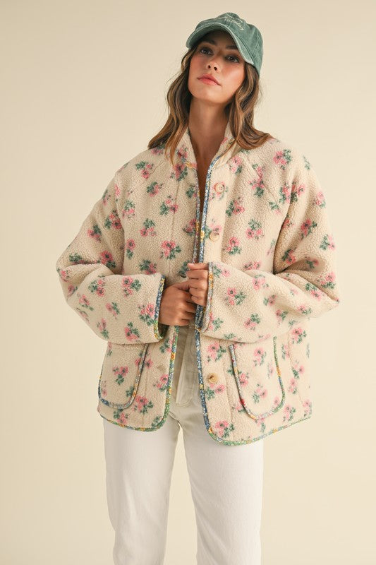 Floral Sherpa