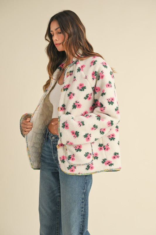 Floral Sherpa