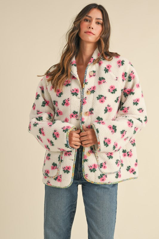 Floral Sherpa