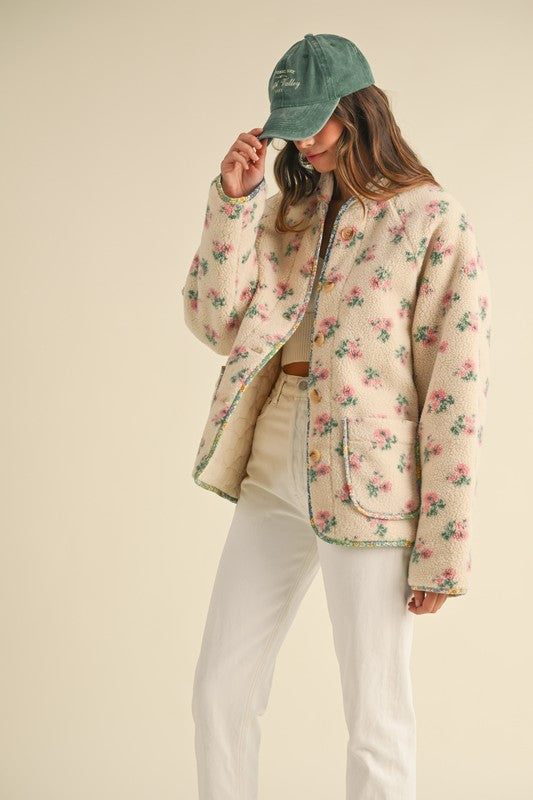 Floral Sherpa