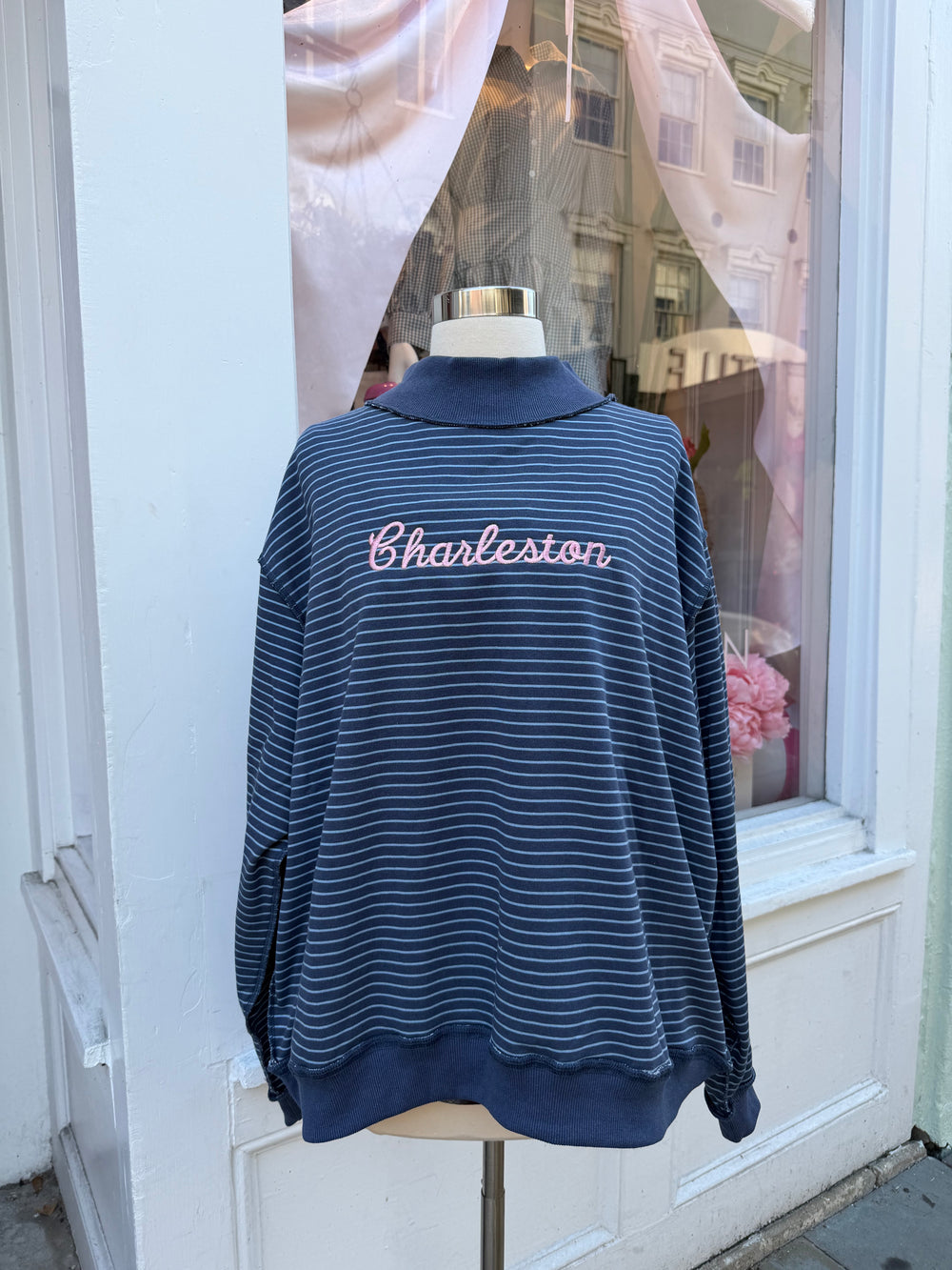 NAVY STRIPED
