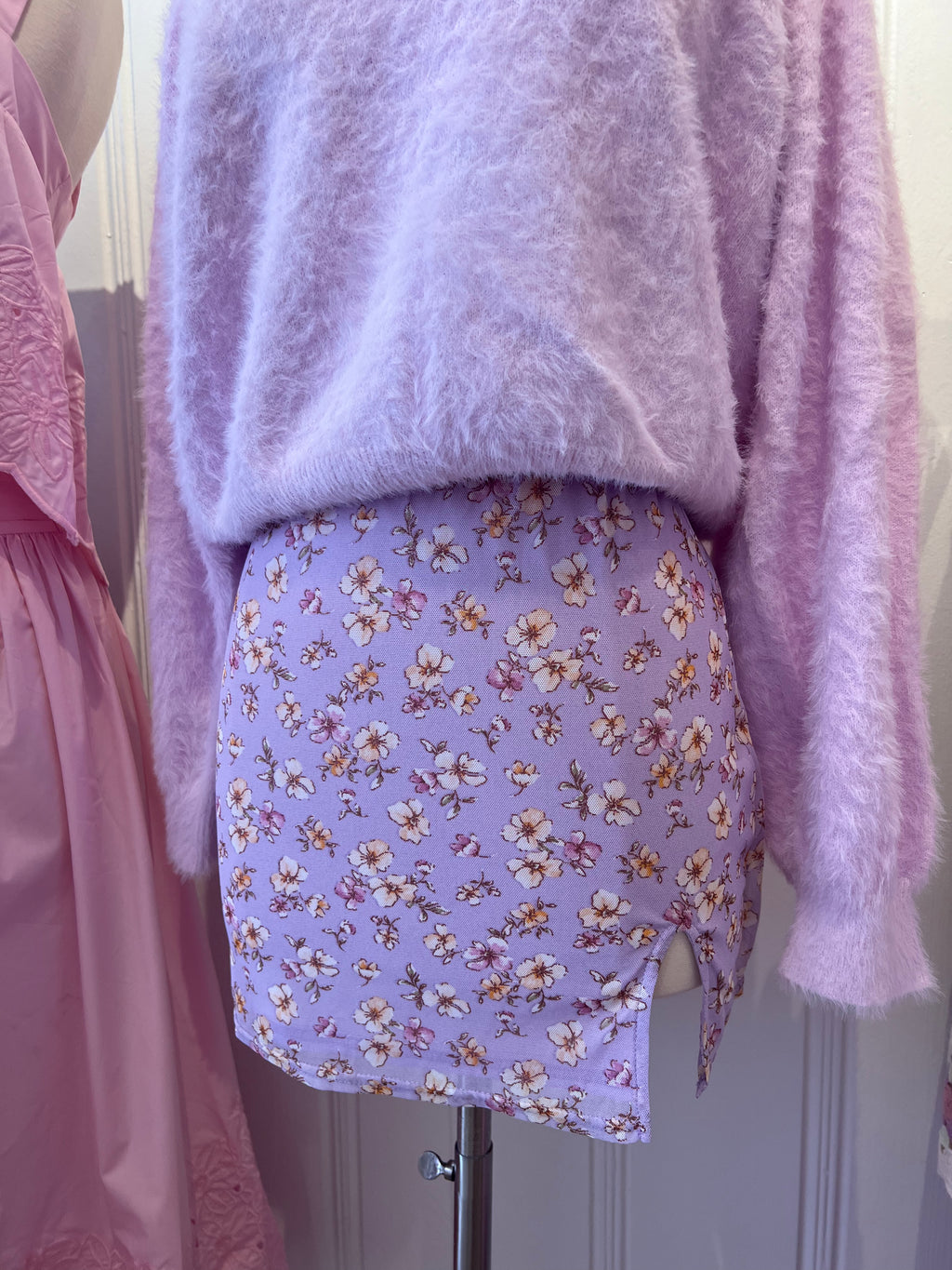 Lavender Cream Skirt