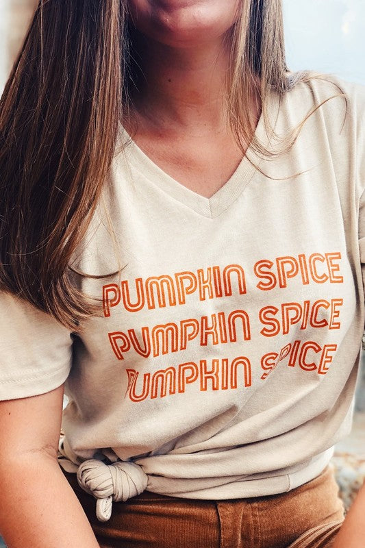 pumpkin-spice-v-neck
