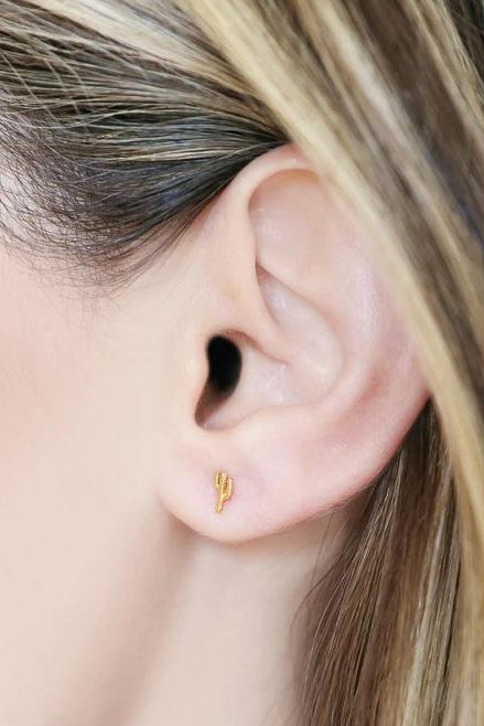 gold-cactus-earring-studs-handmade